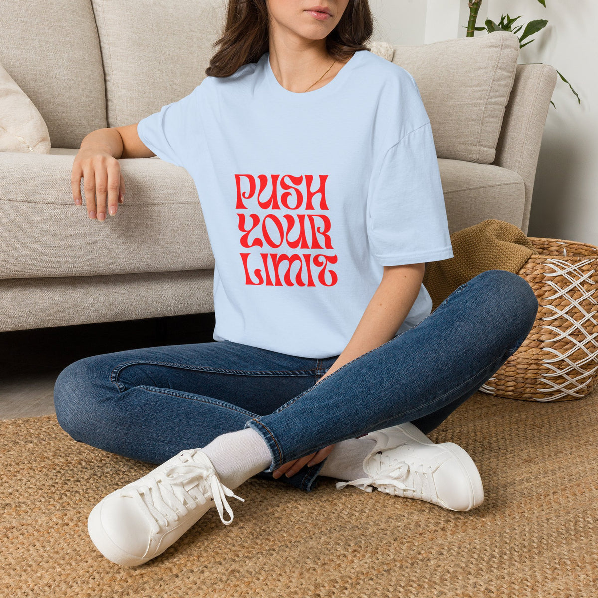 Push Your Limit T-Shirt — Motivational Retro Graphic Tee