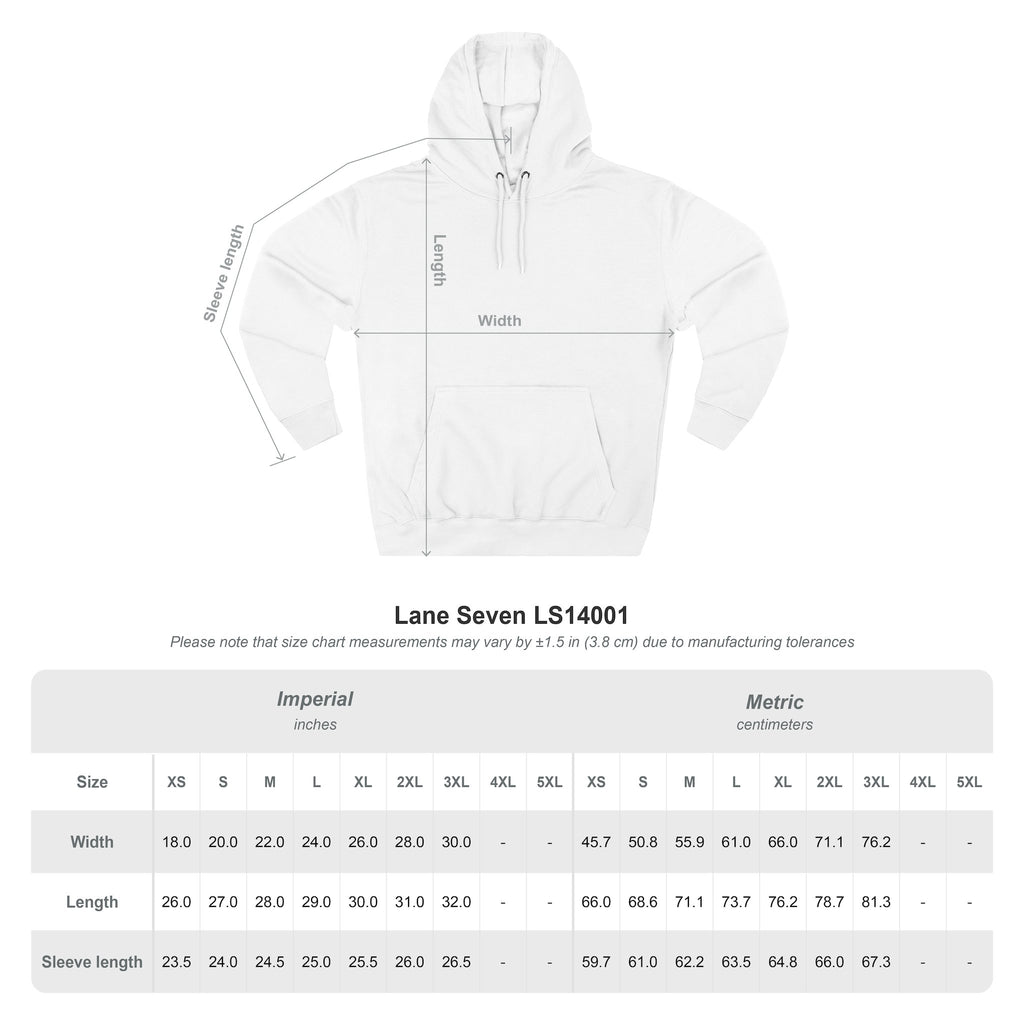 Hoodie — 'FAUCET' Monochrome Prayer Hands Graphic Hoodie