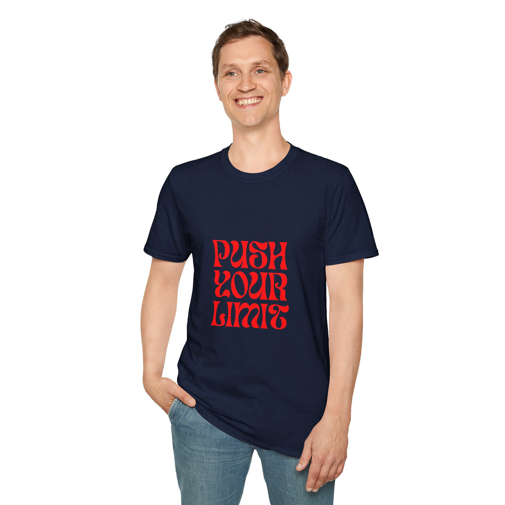 Push Your Limit T-Shirt — Motivational Retro Graphic Tee