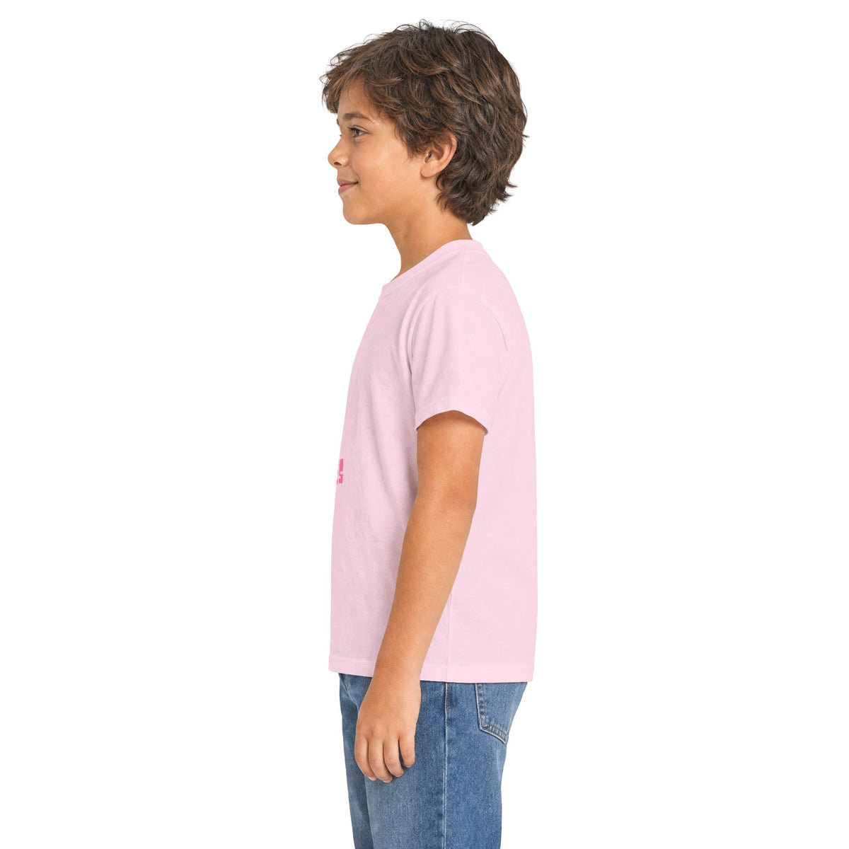 Kids T-Shirt — Pink Duck 'VIBES' Cute Summer Tee