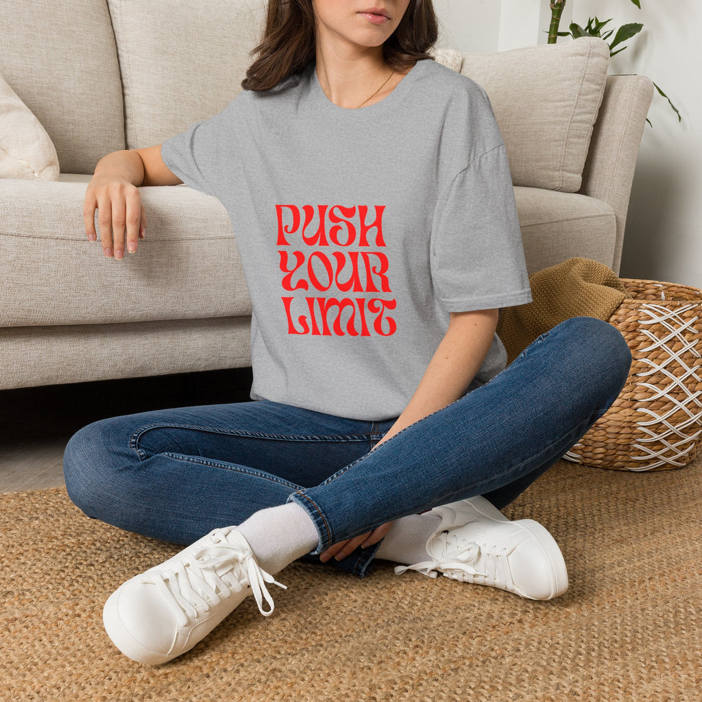 Push Your Limit T-Shirt — Motivational Retro Graphic Tee