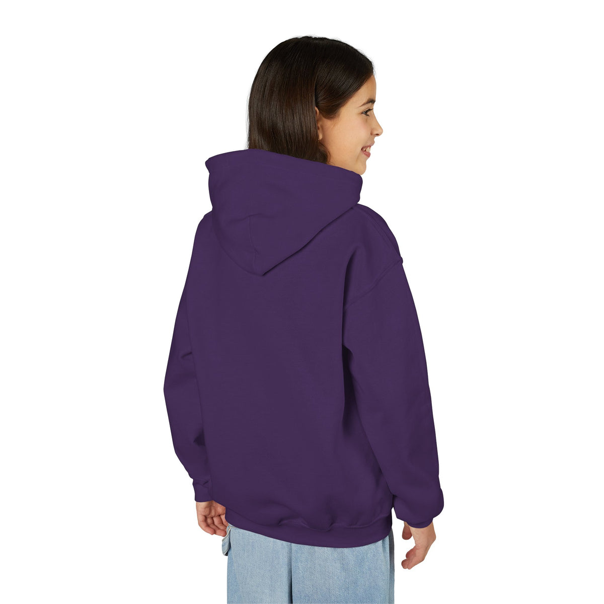 Youth Hoodie — "Progress Over Perfection" Motivational Pullover