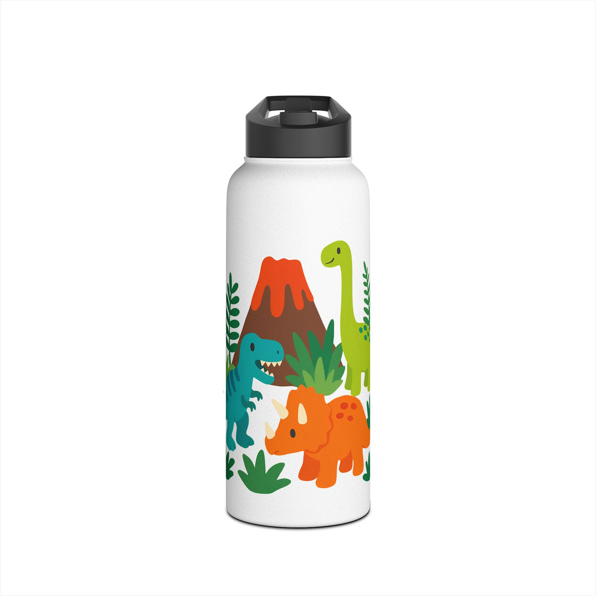 Dinosaur Adventure Stainless Steel Water Bottle