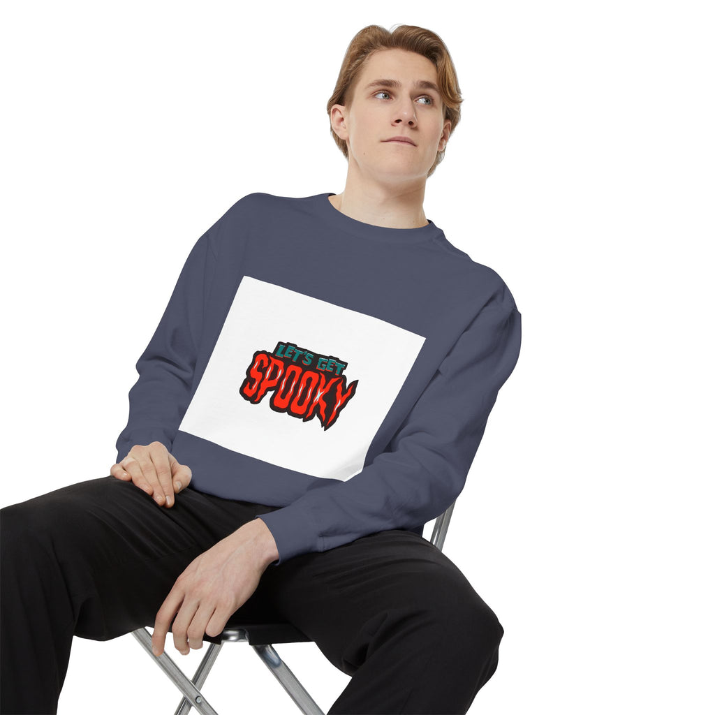 Let's Get Spooky Sweatshirt — Halloween Graphic Crewneck