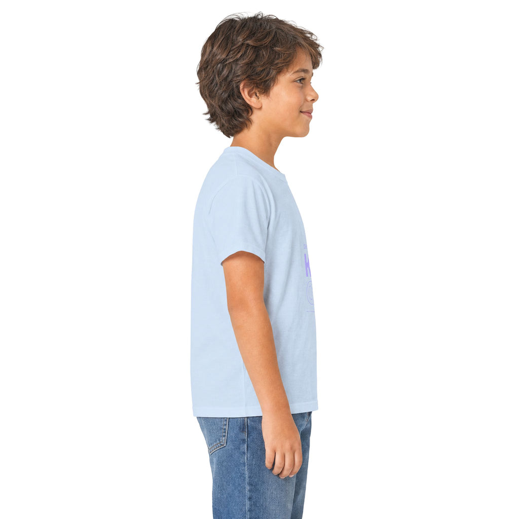 Kids Tee — "Be Kind" Pastel Mirror Graphic