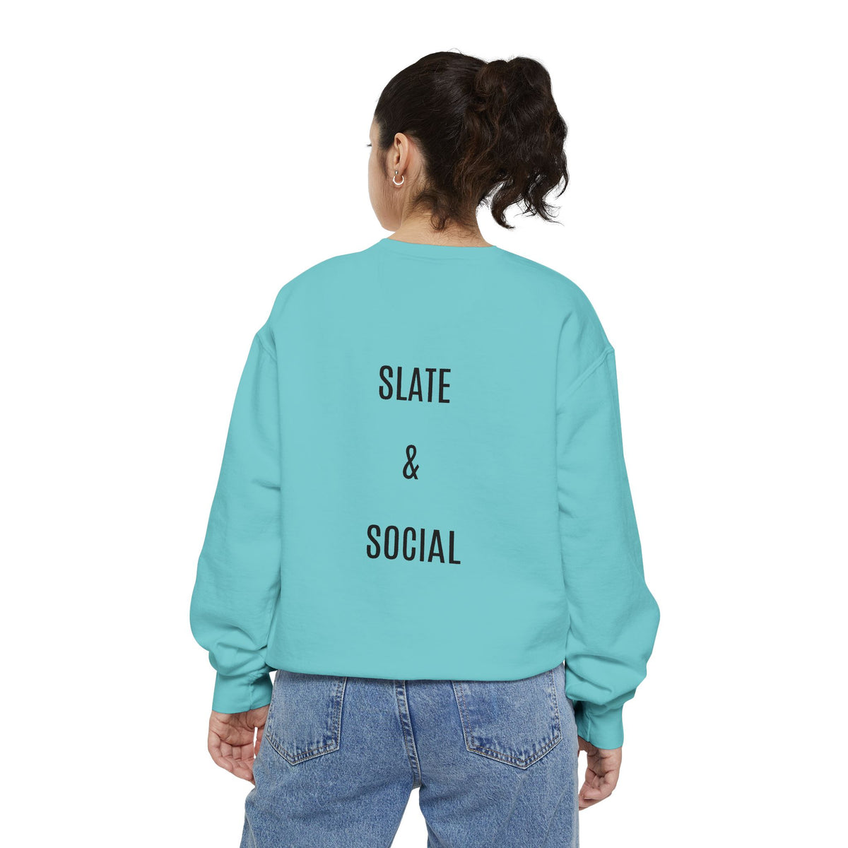 Halloween Pumpkin "Here for the Boos" Sweatshirt