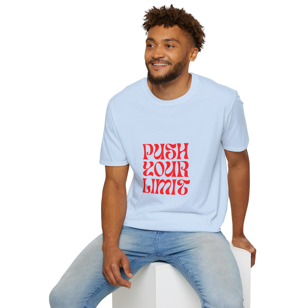 Push Your Limit T-Shirt — Motivational Retro Graphic Tee