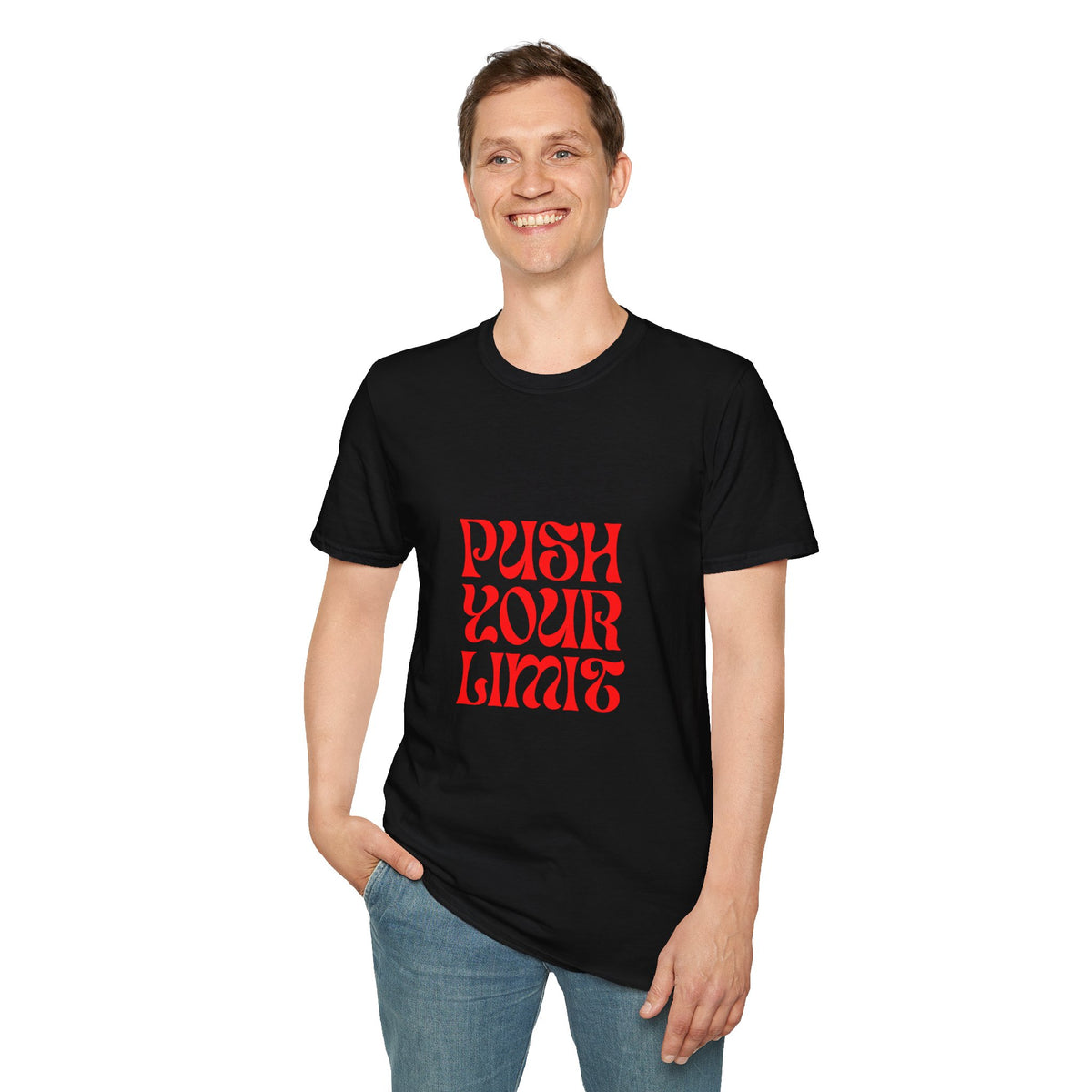 Push Your Limit T-Shirt — Motivational Retro Graphic Tee