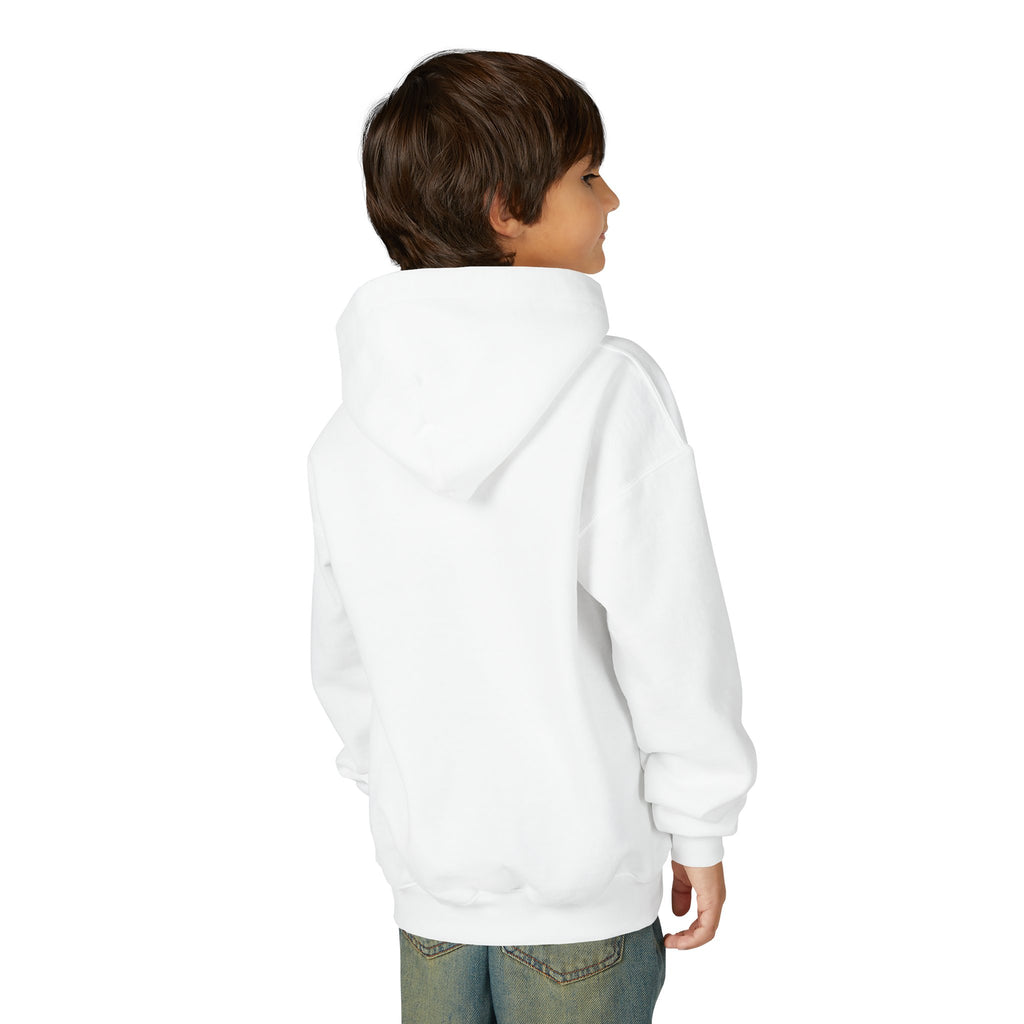 Youth Hoodie — "Progress Over Perfection" Motivational Pullover