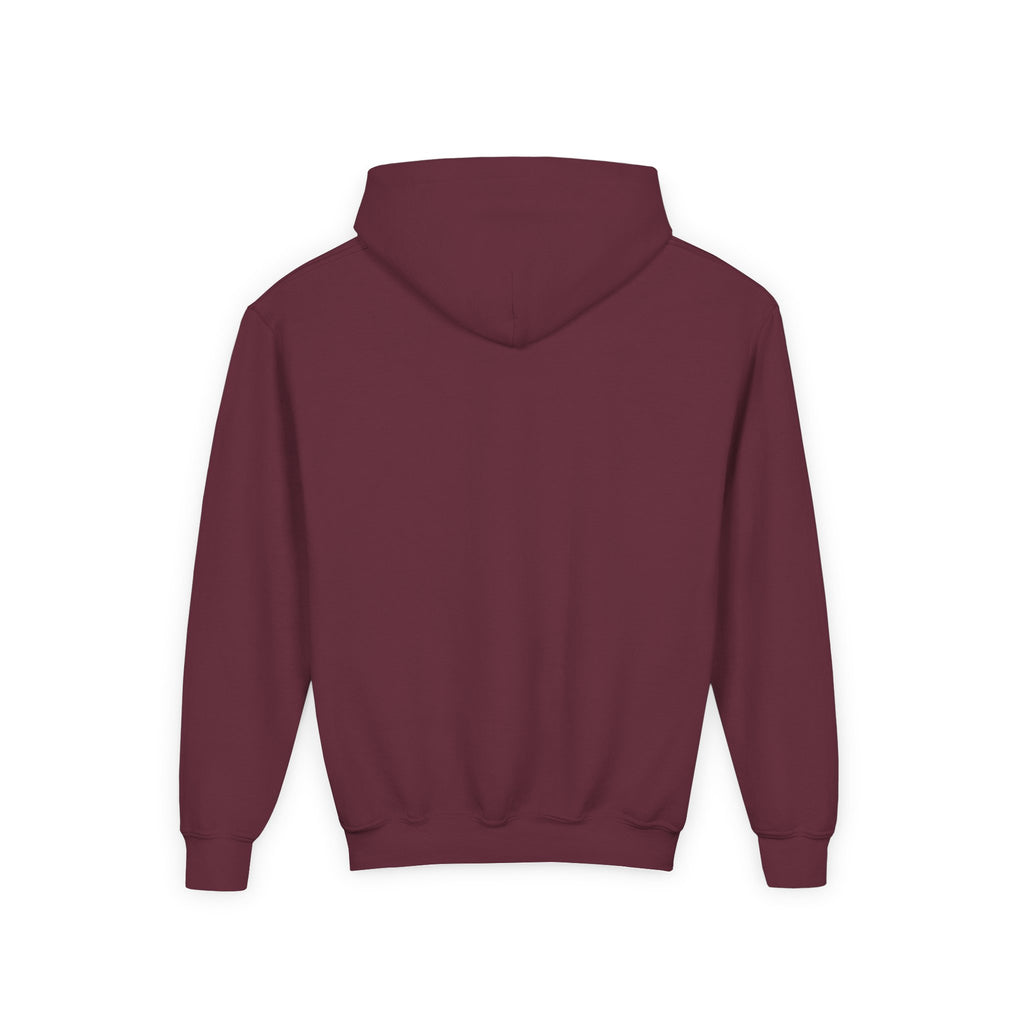 Youth Hoodie — "Progress Over Perfection" Motivational Pullover