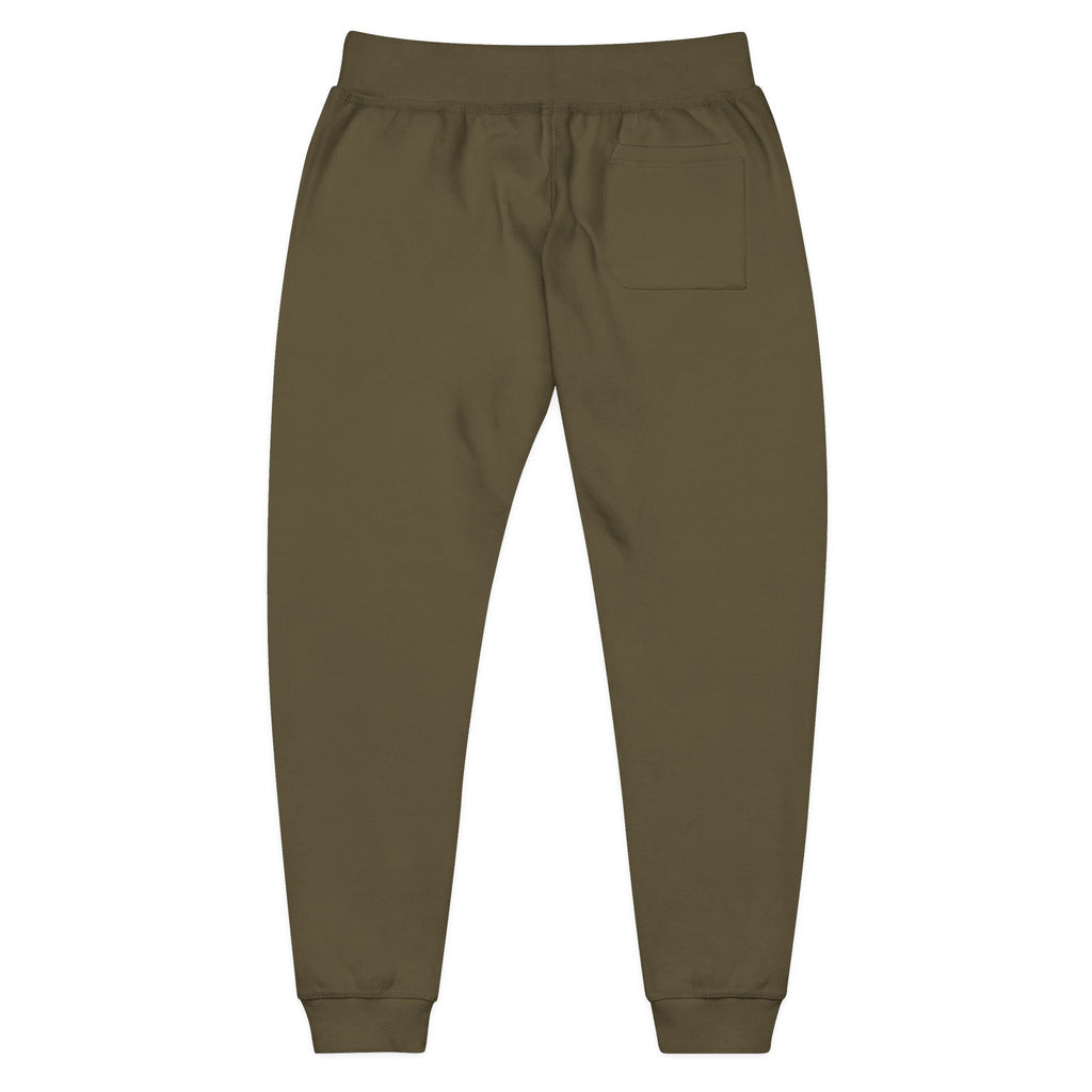 Embroidered 'Slate & Social' Fleece Sweatpants — Cozy Casual Joggers