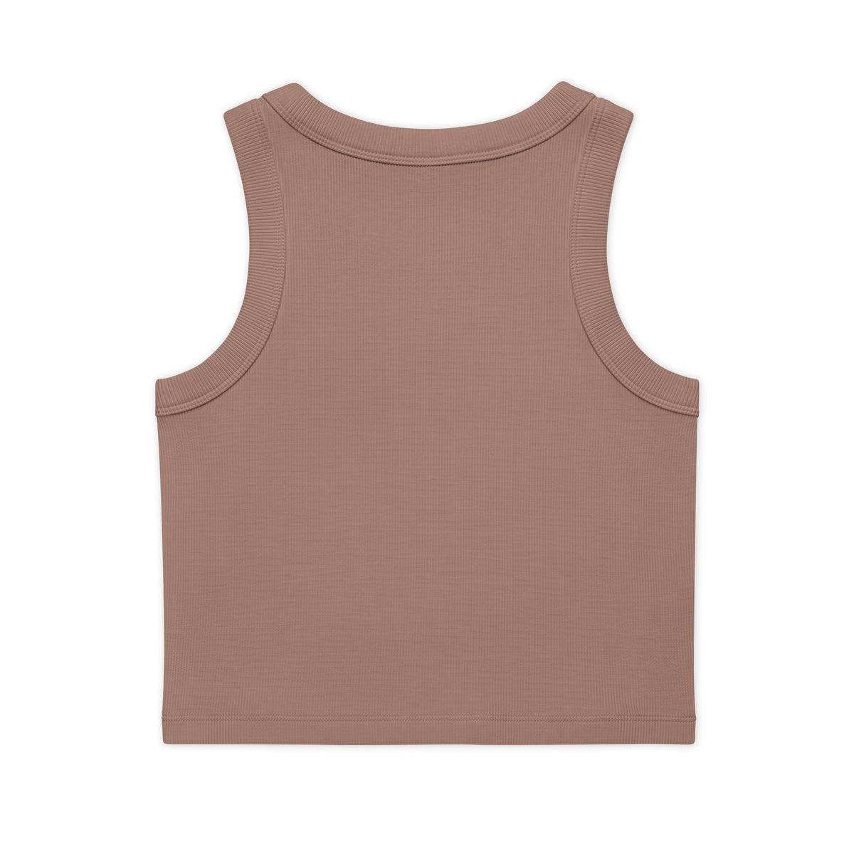 I  ME Rib Crop Tank — Self Love Organic Women's Tank Top