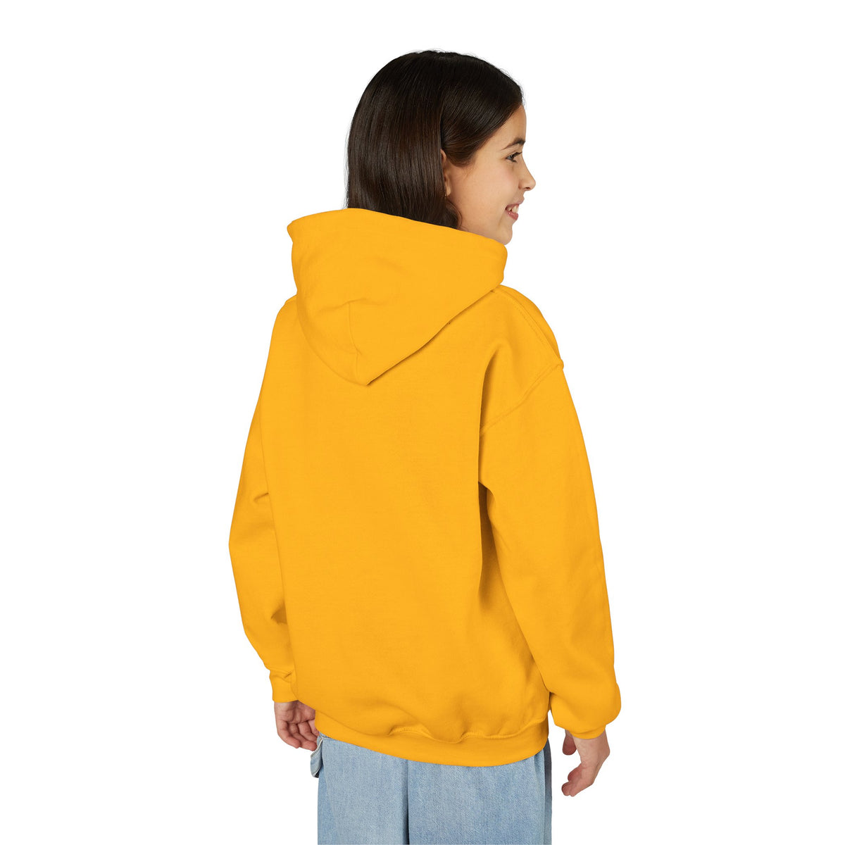 Youth Hoodie — "Progress Over Perfection" Motivational Pullover