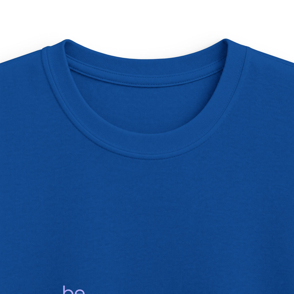 Kids Tee — "Be Kind" Pastel Mirror Graphic