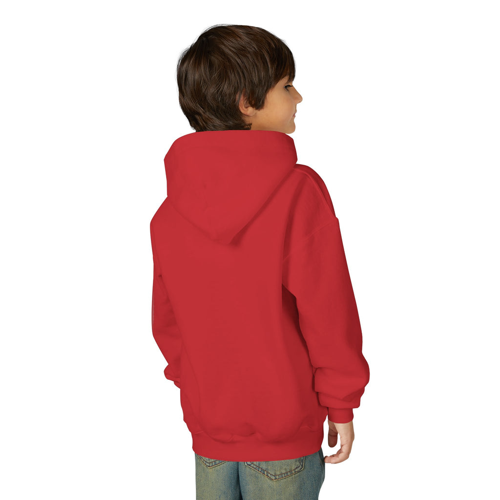 Youth Hoodie — "Progress Over Perfection" Motivational Pullover