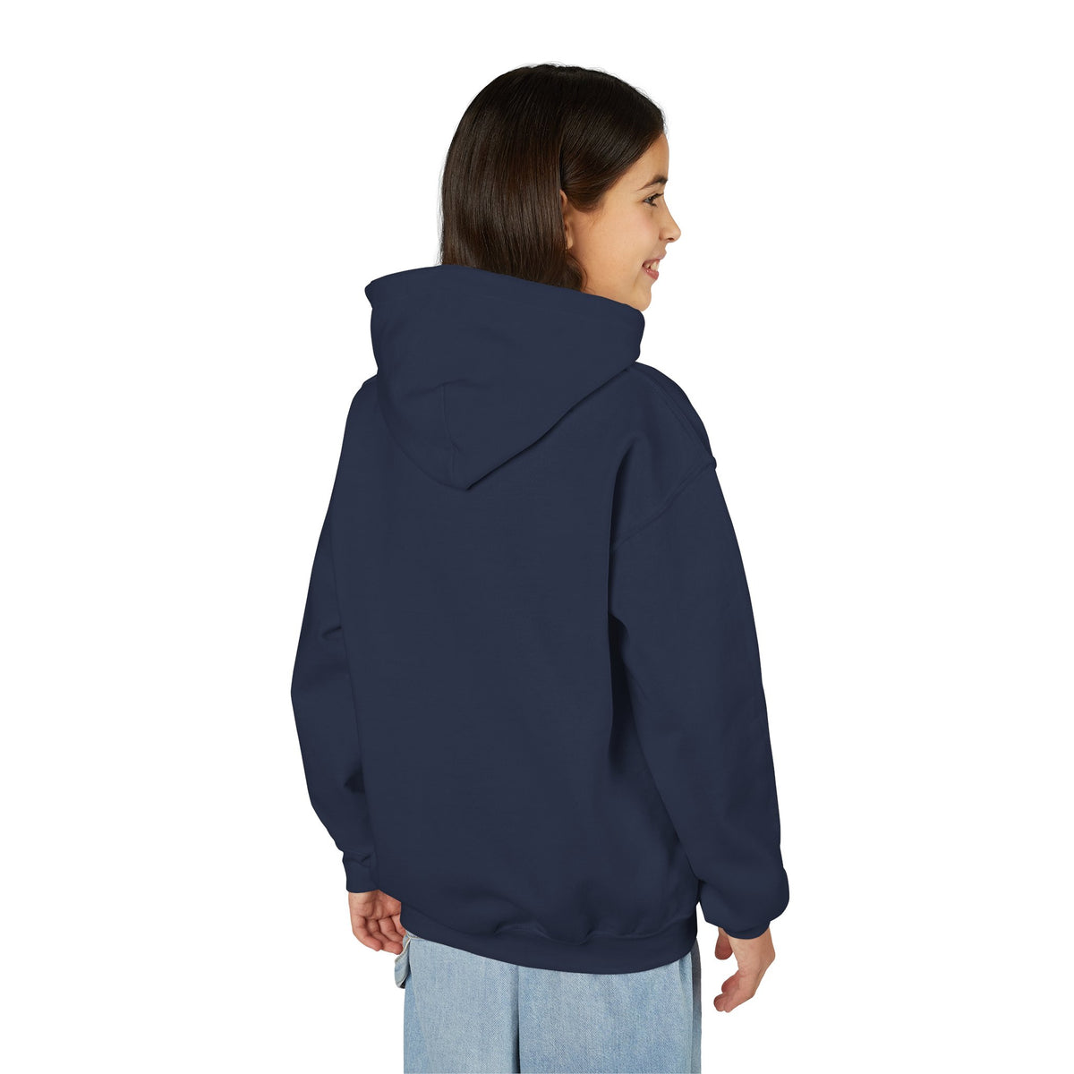 Youth Hoodie — "Progress Over Perfection" Motivational Pullover