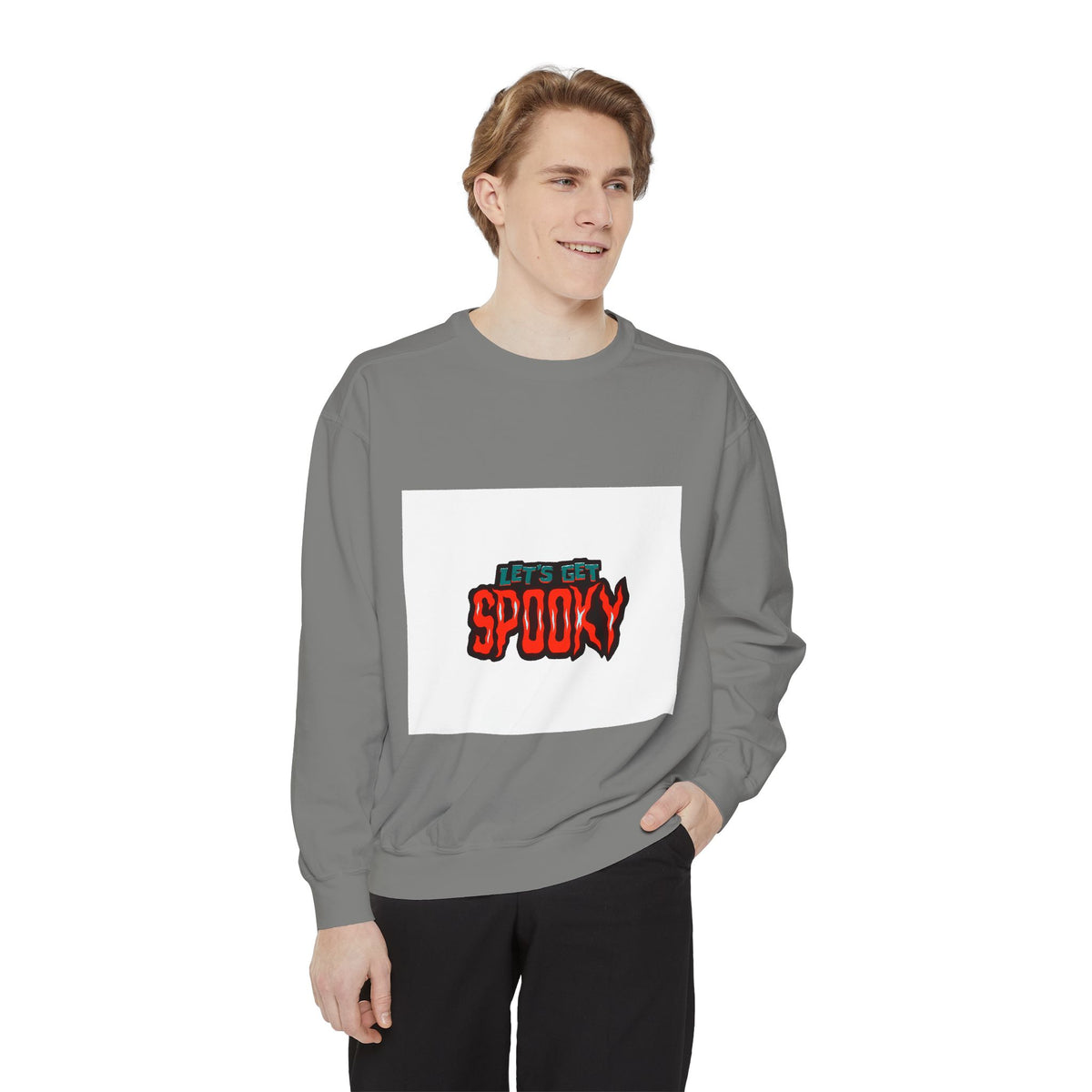 Let's Get Spooky Sweatshirt — Halloween Graphic Crewneck