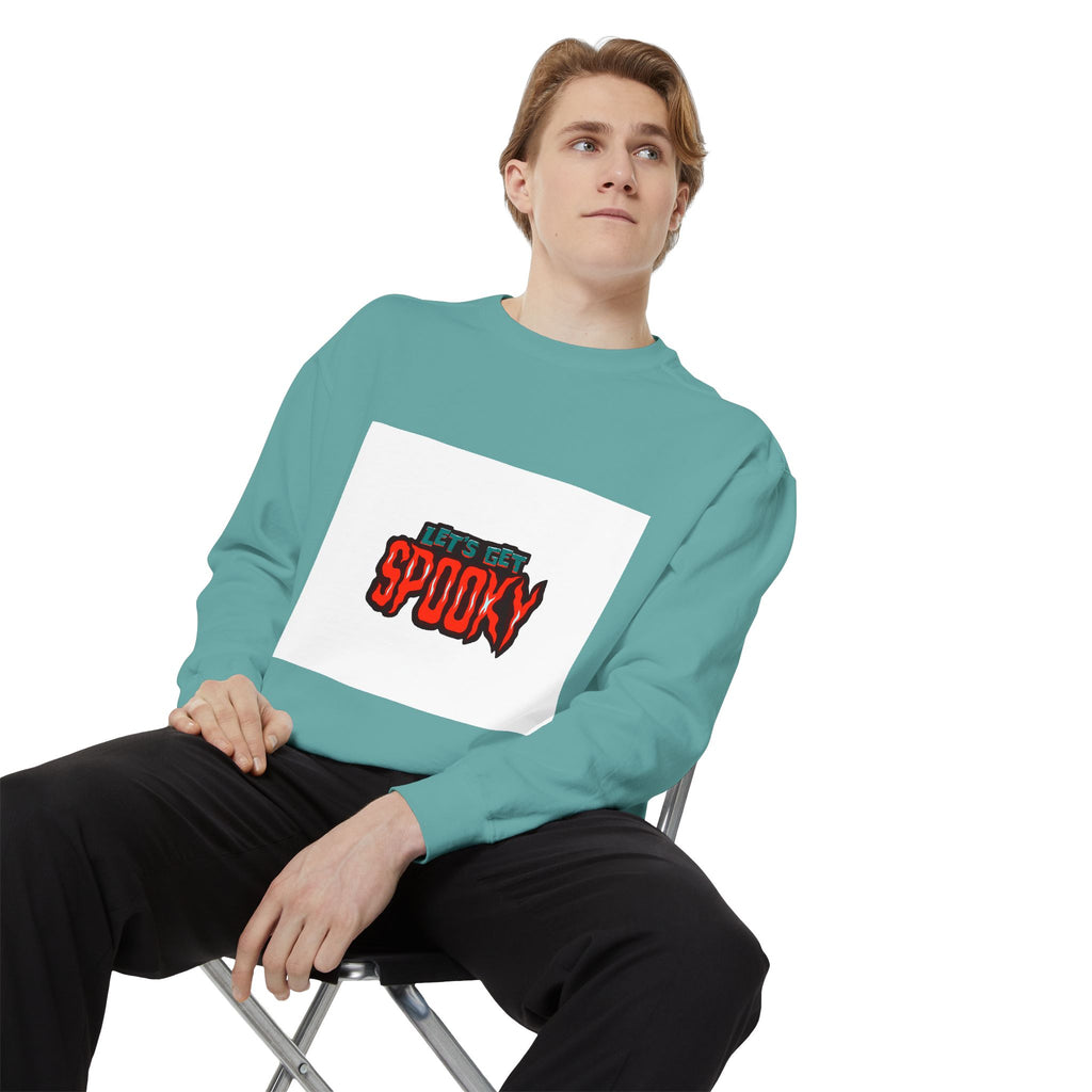 Let's Get Spooky Sweatshirt — Halloween Graphic Crewneck