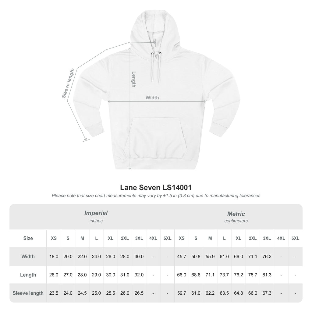 Hoodie — 'FAUCET' Monochrome Prayer Hands Graphic Hoodie
