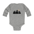 Halloween Infant Bodysuit — Cute Ghosts Front & "halloqueen" Back