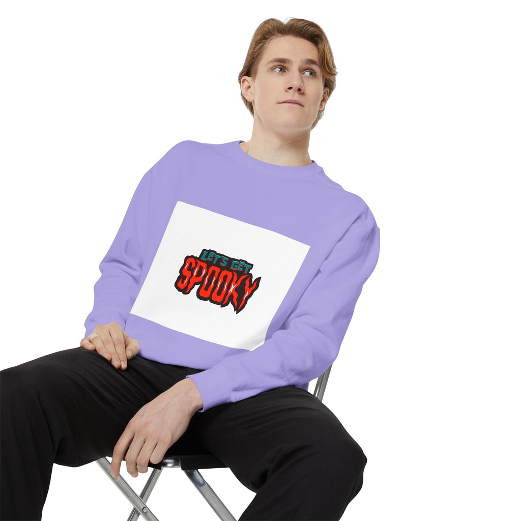 Let's Get Spooky Sweatshirt — Halloween Graphic Crewneck