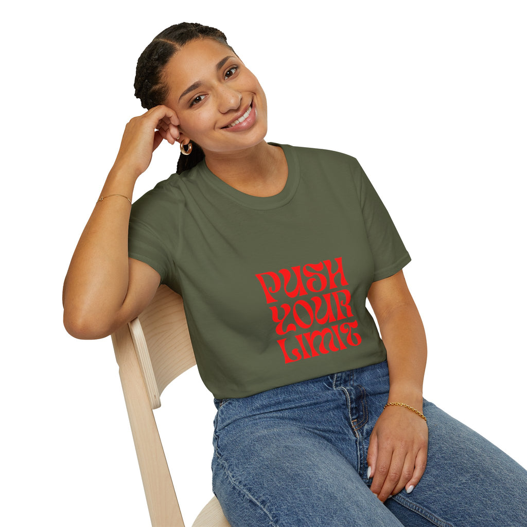 Push Your Limit T-Shirt — Motivational Retro Graphic Tee