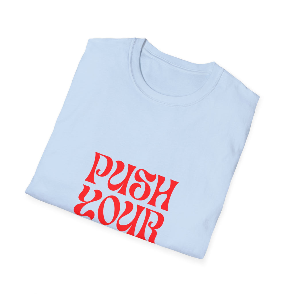 Push Your Limit T-Shirt — Motivational Retro Graphic Tee