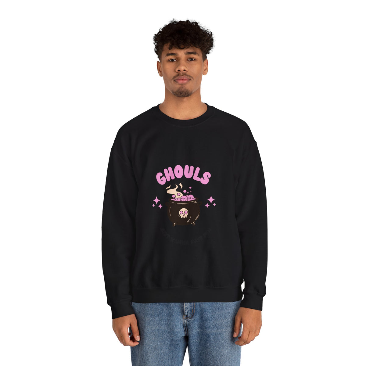 Ghoul Crewneck Sweatshirt — "Ghouls Just Wanna Have Fun" Cute Halloween Pullover