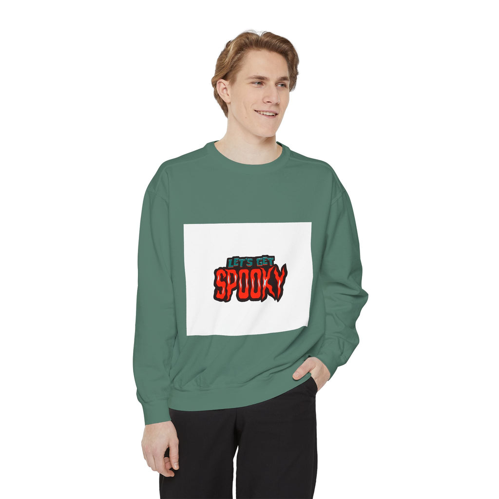 Let's Get Spooky Sweatshirt — Halloween Graphic Crewneck