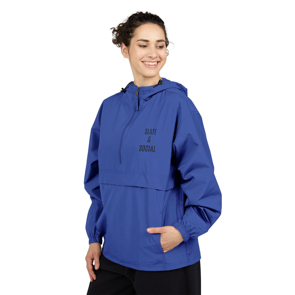 Sage & Social Orange Packable Anorak Jacket