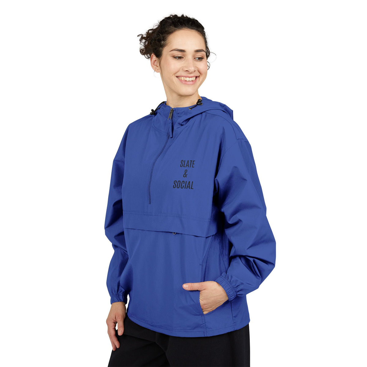 Sage & Social Orange Packable Anorak Jacket