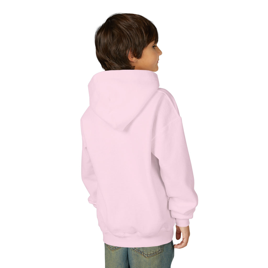 Youth Hoodie — "Progress Over Perfection" Motivational Pullover