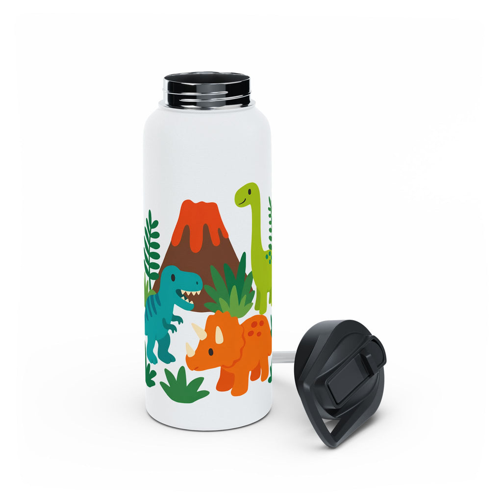 Dinosaur Adventure Stainless Steel Water Bottle