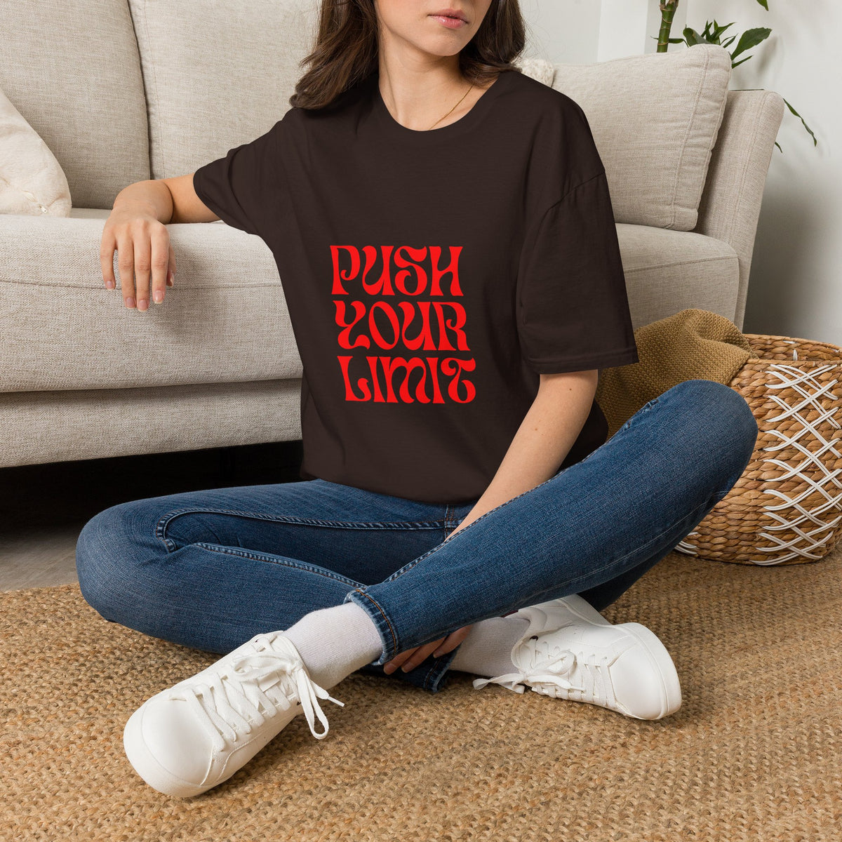 Push Your Limit T-Shirt — Motivational Retro Graphic Tee