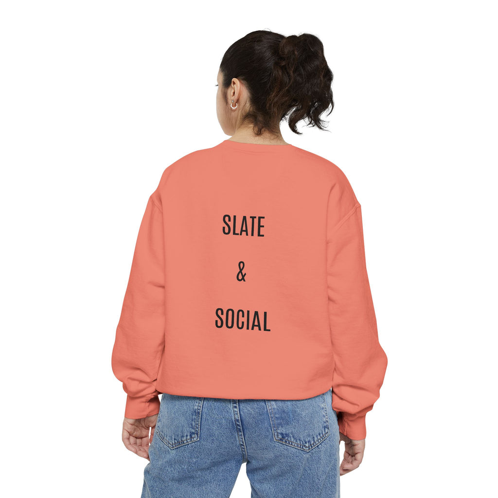 Halloween Pumpkin "Here for the Boos" Sweatshirt