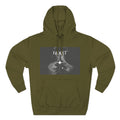 Hoodie — 'FAUCET' Monochrome Prayer Hands Graphic Hoodie