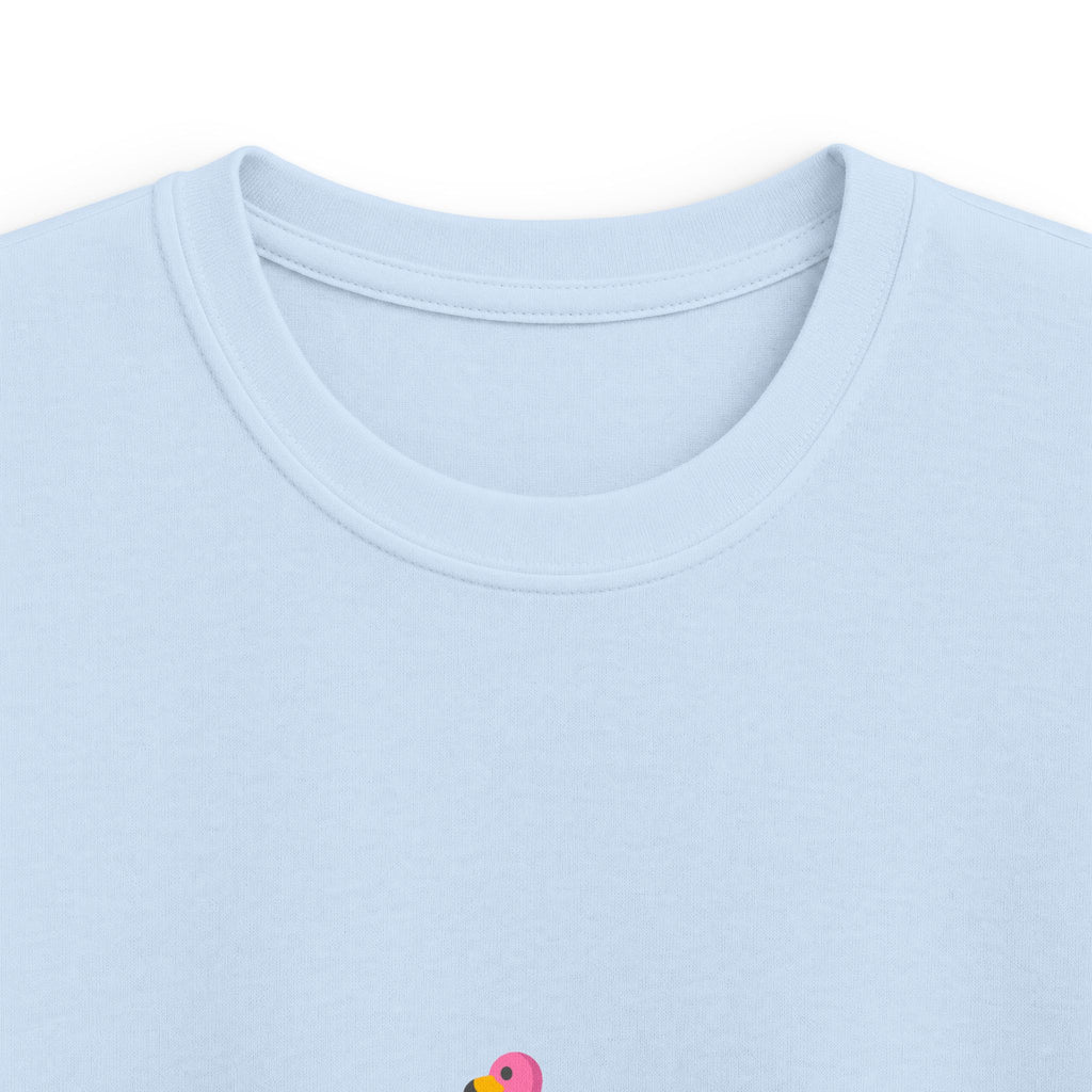Kids T-Shirt — Pink Duck 'VIBES' Cute Summer Tee