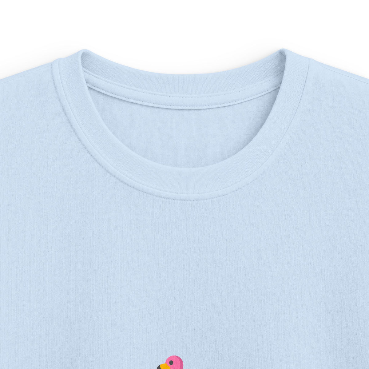 Kids T-Shirt — Pink Duck 'VIBES' Cute Summer Tee