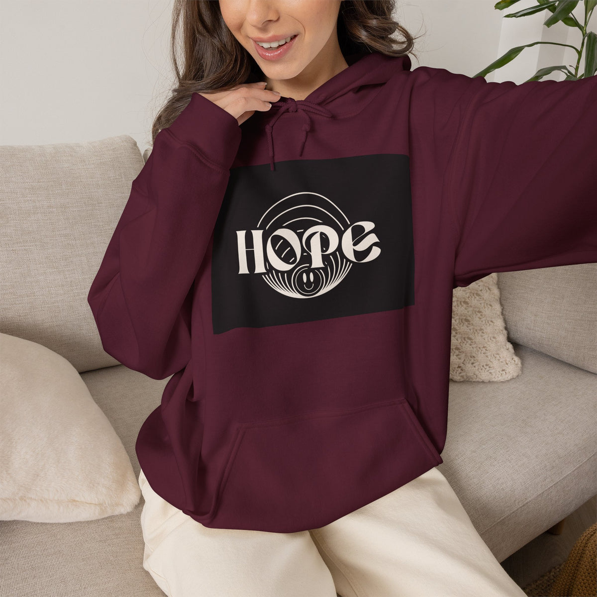 Hope Retro Logo Hoodie
