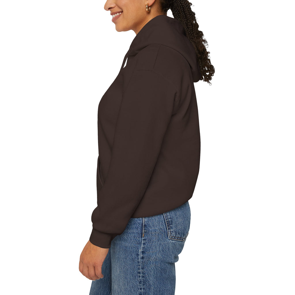 The Real Queen Hoodie — 'Slate & Social' Graphic Pullover for Bold Fashionistas