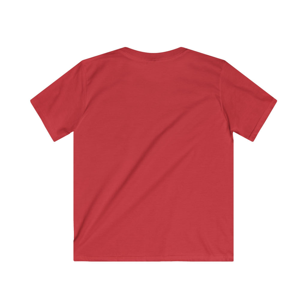 Kids Tee — "Be Kind" Pastel Mirror Graphic