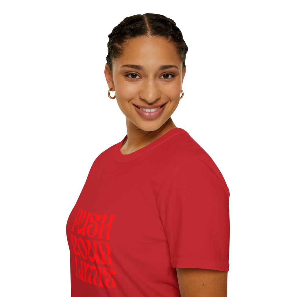 Push Your Limit T-Shirt — Motivational Retro Graphic Tee