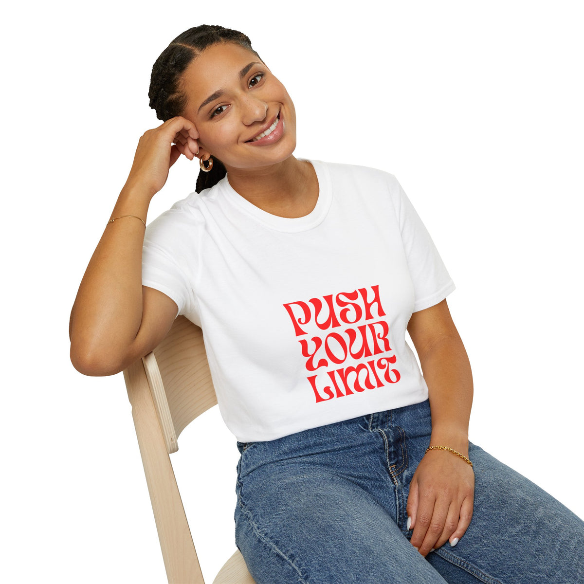 Push Your Limit T-Shirt — Motivational Retro Graphic Tee