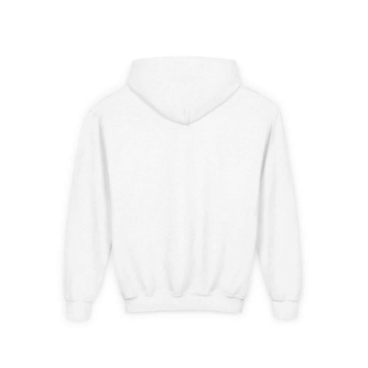 Youth Hoodie - "Slate & Social" Minimalist Text Pullover