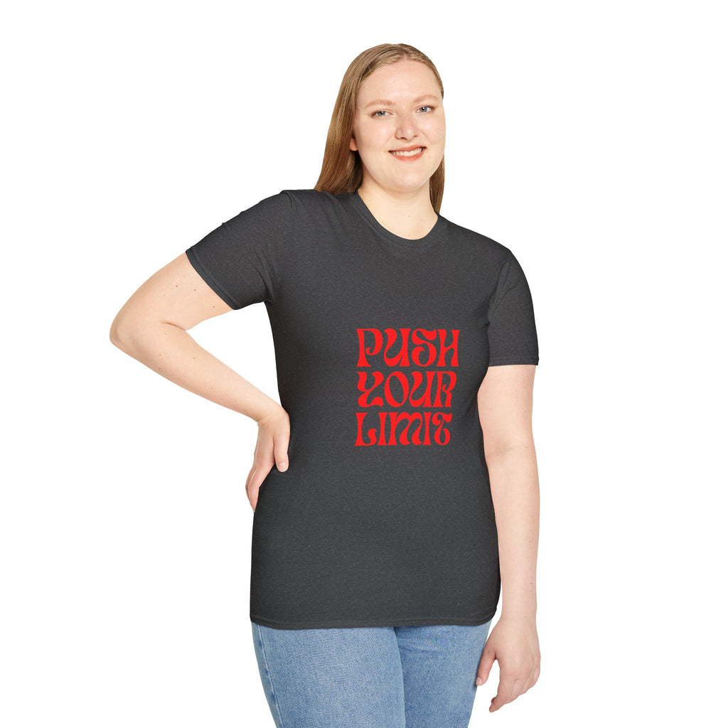 Push Your Limit T-Shirt — Motivational Retro Graphic Tee