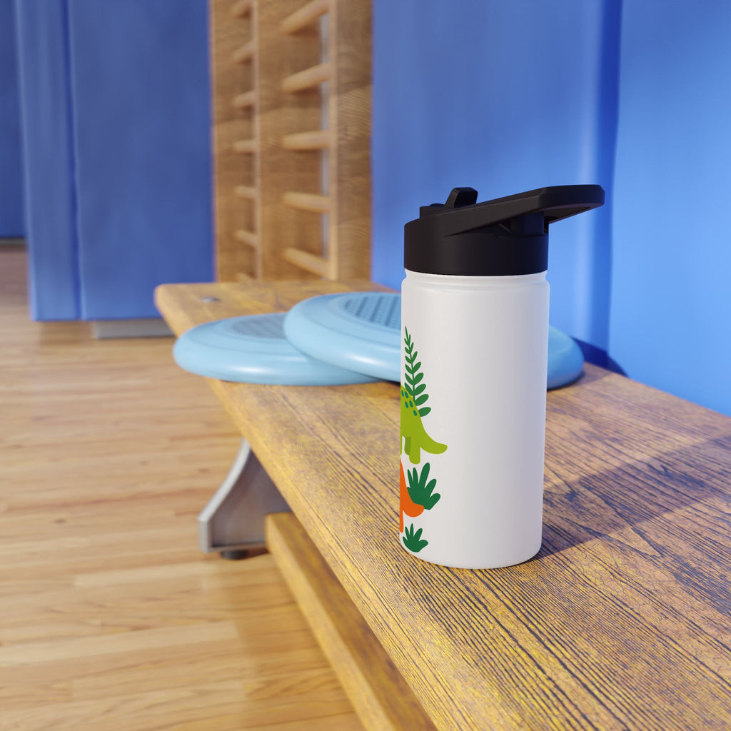 Dinosaur Adventure Stainless Steel Water Bottle