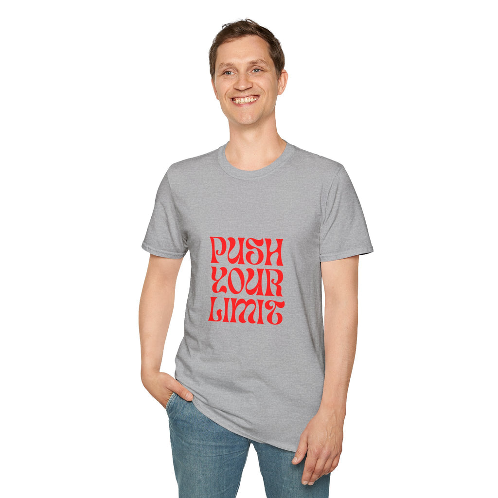 Push Your Limit T-Shirt — Motivational Retro Graphic Tee