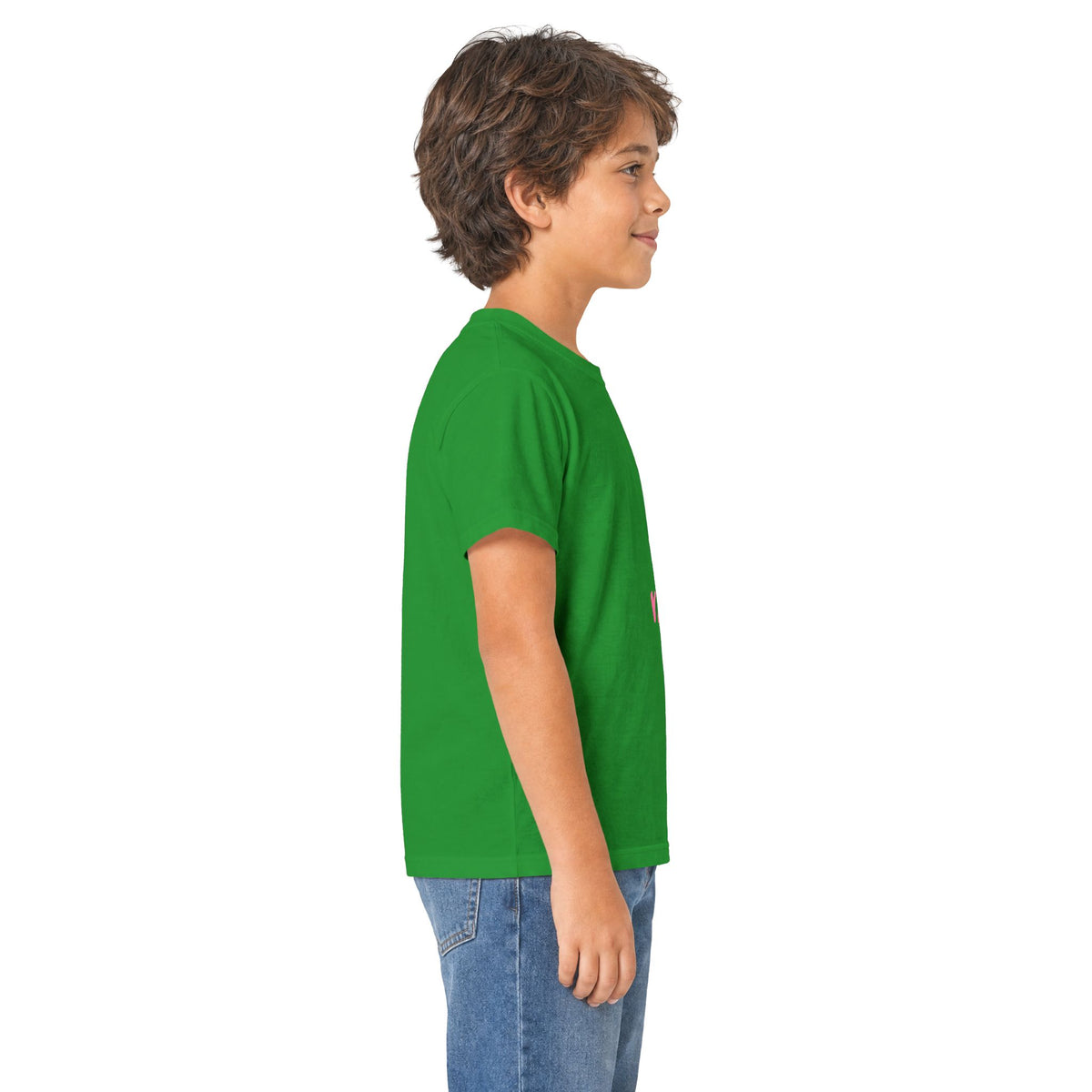 Kids T-Shirt — Pink Duck 'VIBES' Cute Summer Tee