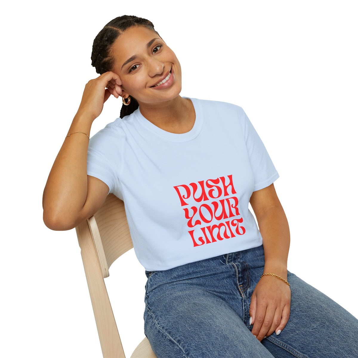 Push Your Limit T-Shirt — Motivational Retro Graphic Tee
