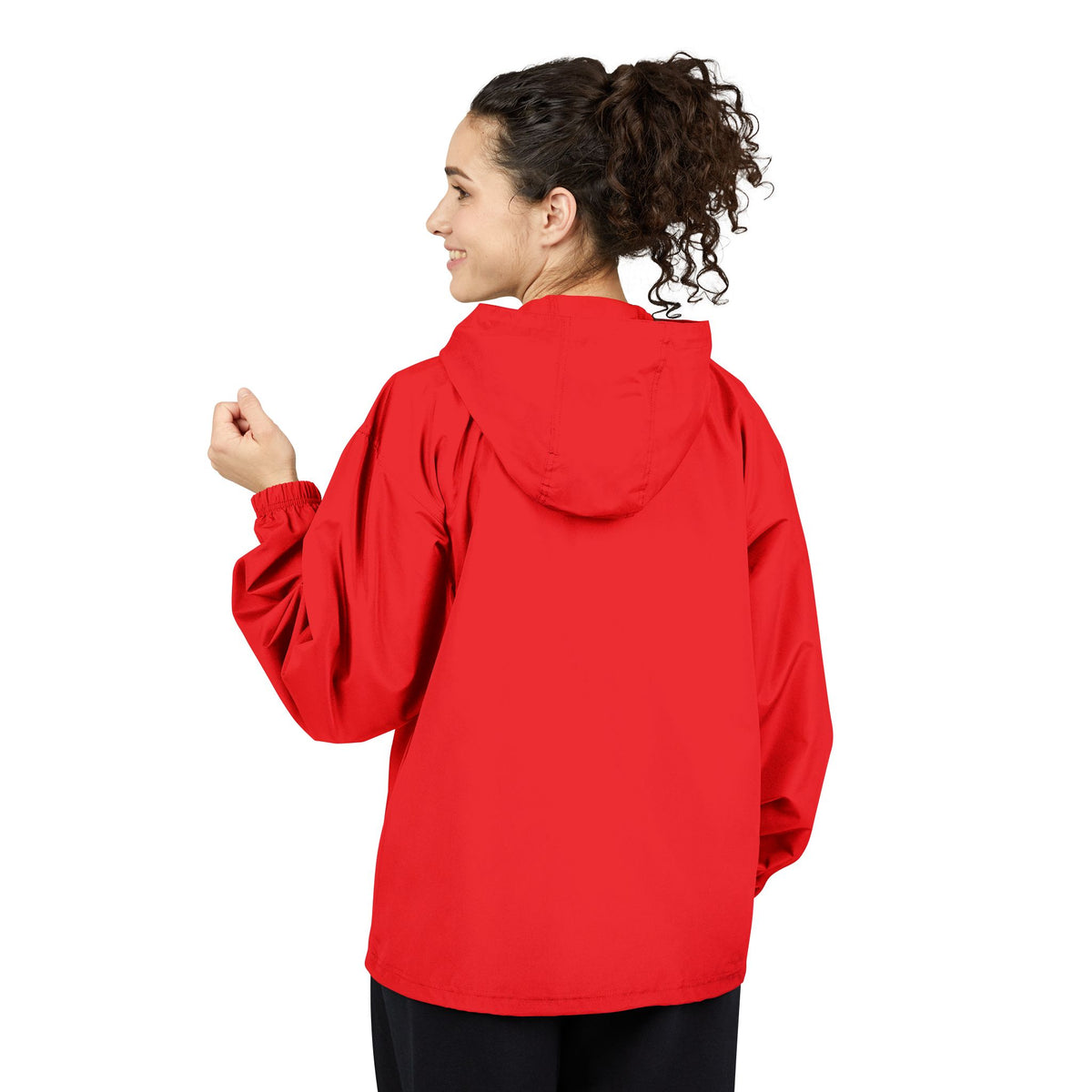Sage & Social Orange Packable Anorak Jacket
